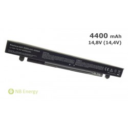 Batéria ASUS A41-X550 X450 X550 A550 K550 | 4400 mAh (63 Wh), 14,4V